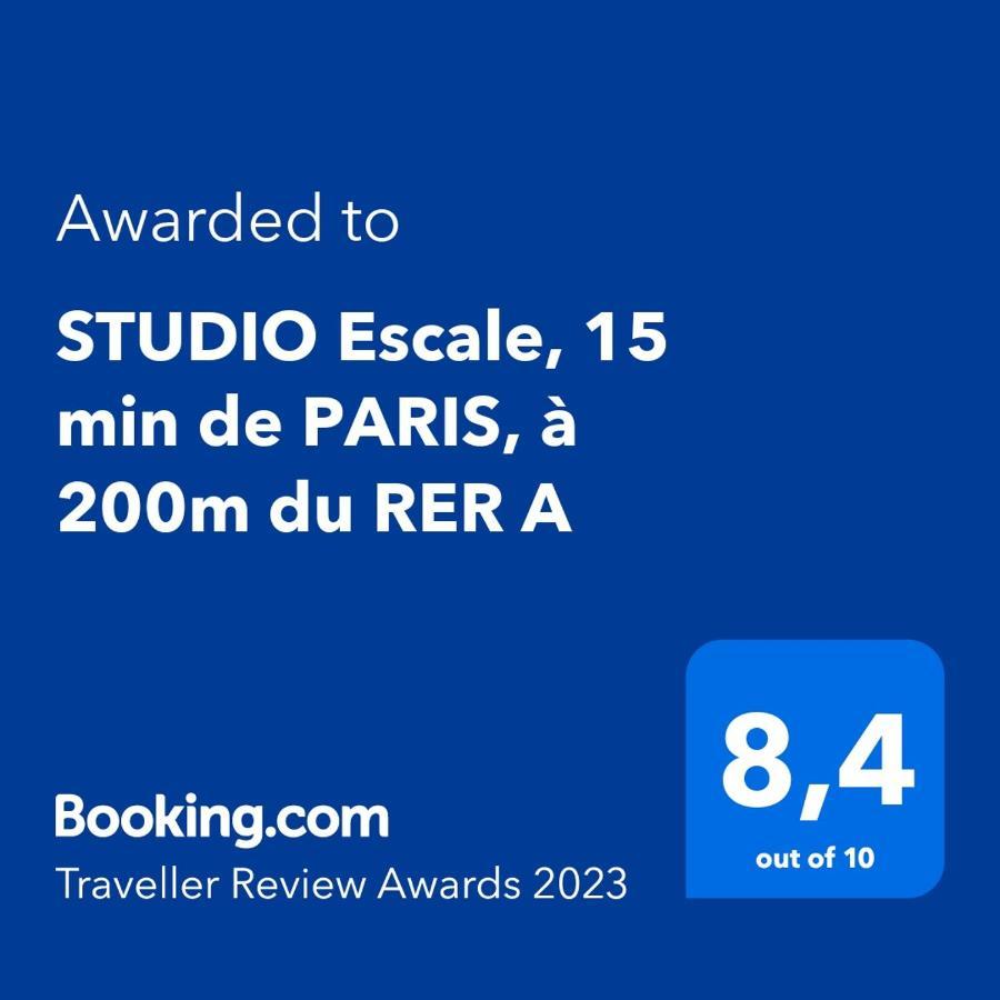 Studio Escale, 15 Min De Paris, A 200M Du Rer A Sartrouville Exterior photo
